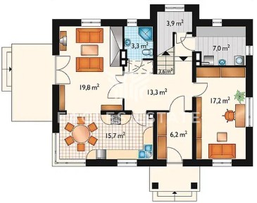 Komfortowy dom w Sokołowie Młp. na dużej działce