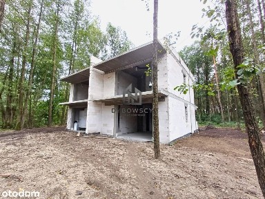 Nowoczesny bliźniak z ogrodem w Glinance