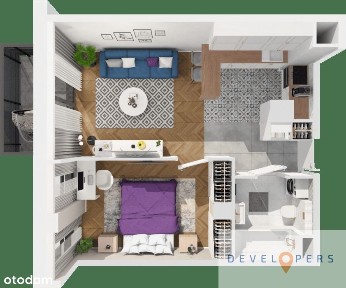 Nowe komfortowe 2 pokoje I Hala garażowa