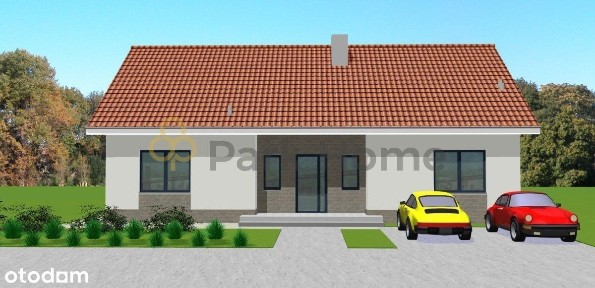 Parterowy, wolnostojący dom blisko lasu