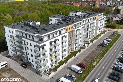 Nowe 2-pokojowe mieszkanie z balkonem - winda, hala garażowa