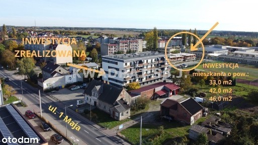 Nowoczesne mieszkania 33, 42 i 46 m2 - Namysłów