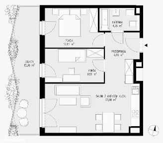 3 pokoje | 15m2 balkon | park | bez prowizji