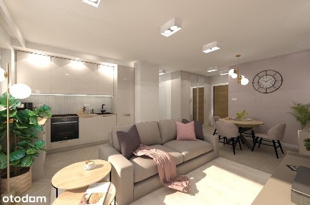 3 pokoje z balkonem! Letnica-Gdańsk. Wykończony do