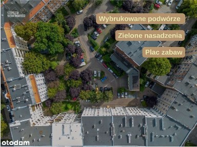 Piękna kamienica - trzy pokoje z balkonem - 5 min spacerem do Odry