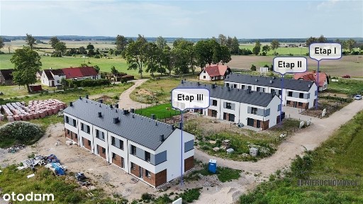 Atrakcyjna zabudowa szeregowa pod Szczecinkiem