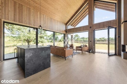 144m2, 6 pokoi, garaż, nad jeziorem, Mazury