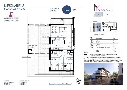 *** PARK MIELECKA *** Apartament 73 m + taras