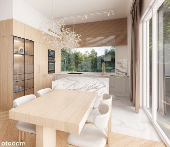Narożny wykończony pod klucz EkoDom 146 m2 MOKOTÓW/WILANÓW ogród 300m2