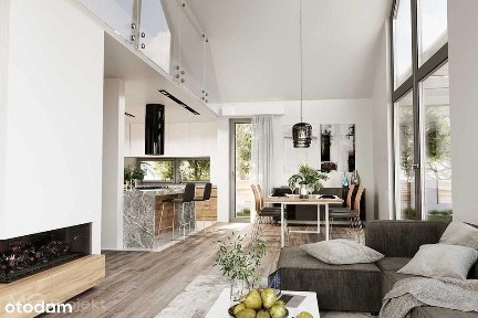 Nowoczesna STODOŁA z Antresolą Papowo - Osieki