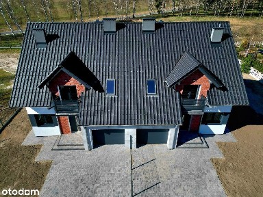 Imielno gotowy budynek w zabudowie bliźniaczej