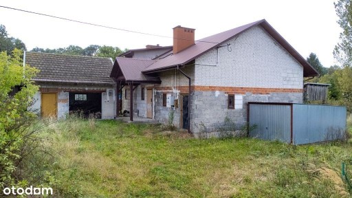 Dom do wykończenia z dużą działką - Łopuszka Mała