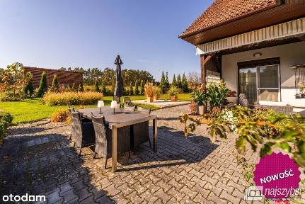 Polesiny - nieruchomość we wsi wśród lasów