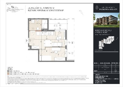 USTAWNE MIESZKANIE 2-POKOJOWE 30,74 m² | M3/KL1/02