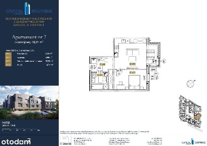 Nowoczesny budynek w Centrum Podpromie 2 Pokoje 46 m2 Garaż Komórka