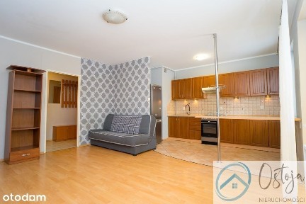 Kawalerka z balkonem, wysoki parter, dodatek garaż