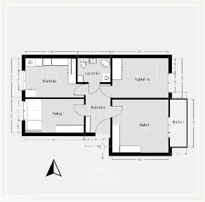 3 POKOJE | 60 M2 | DĘBLIN - LOTNISKO