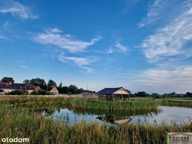 Okolice Gryfic, staw, agroturystyka, duża działka
