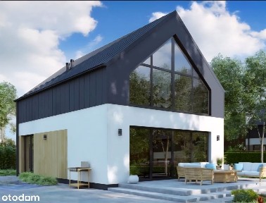 Wynajmę nowy dom wolnostojący, w stylu nowoczesnej stodoły - Syców