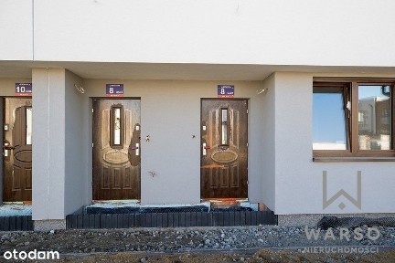 3 pokojowe mieszkanie z ogródkiem w Markach