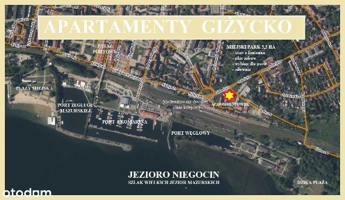 Giżycko - ul. Jeziorna 2/44 - 4 piętro - 67,37 m2