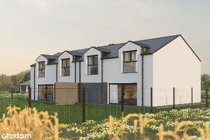 Nowoczesny dom z ogrodem i garażem - Sierosław, 149 m², bezpośrednio