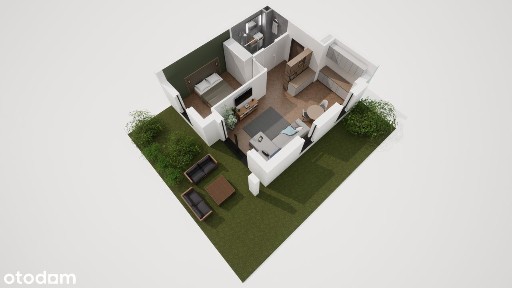 Mieszkanie 2 pokojowe z balkonem