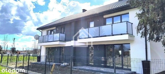 Mieszkanie na piętrze z balkonem i ogródkiem