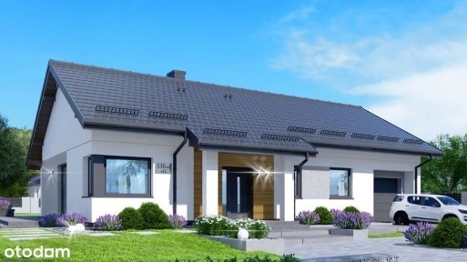 Parterowy dom na dużej działce |nowe ładne osiedle
