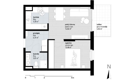 Rzemieślnicza 16 nowe 43m² 2-pokoje wysoki standard + komórka + garaż