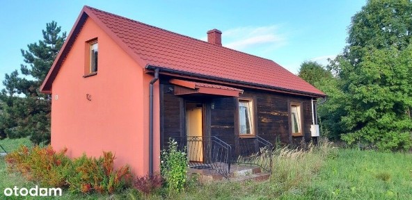 Drewniany, na działce 1769m.kw.