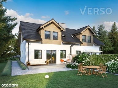 Gmina Zawonia, 5 pokoi z garażem, połowa bliźniak