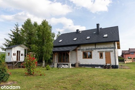 OKAZJA!Wolnostojący, 5 poki, garaż, duża działka 1762m2,do wykończenia