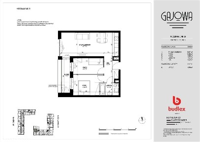 Gajowa | mieszkanie 3-pok. | C.85