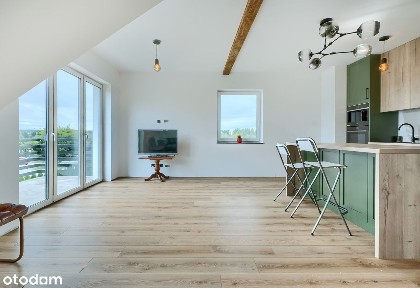 Nowa oferta! Nowe 2 - pokojowe mieszkanie bezczynszowe z ogrodem.