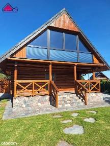 Całoroczny dom z bala nad jeziorem