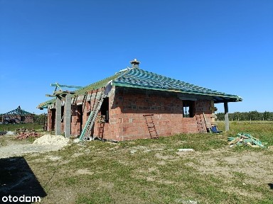 Dom parterowy na 13,37 a działce - Kłapówka