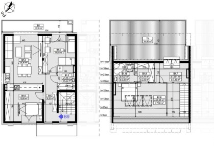 Apartamenty Zalesie - duży taras i 2 poziomy