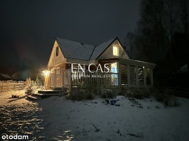 Całoroczny letniskowy dom na działce blisko 1000m2