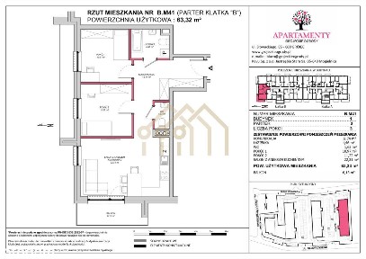 Mieszkanie, 3 pokoje, Mp/ Grójec / Słowackiego
