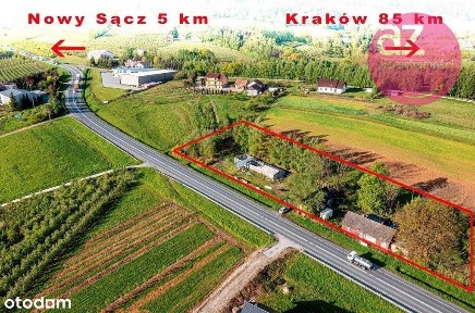 Działka inwestycyjna Bilsko- Łososina Dolna