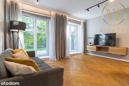 Wyjątkowe mieszkanie z ogródkiem i garderobą - loftowy styl