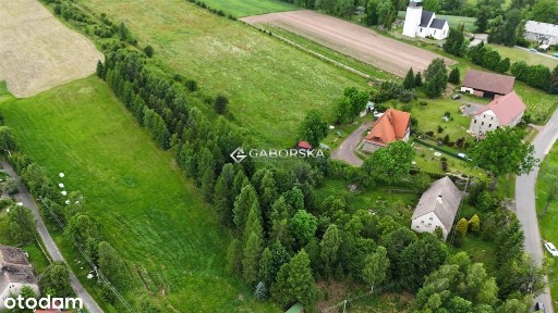 Dom z dużą działką