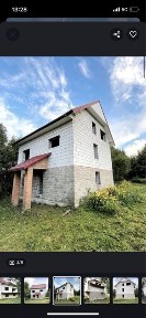 Dom do wykończenia. Ręczno, Przedbórz, Radomsko. Duża działka.