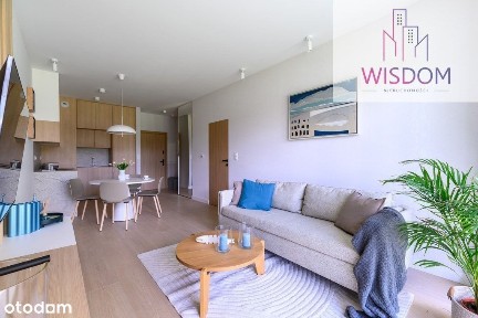 Dwupokojowy apartament pod klucz nad jeziorem