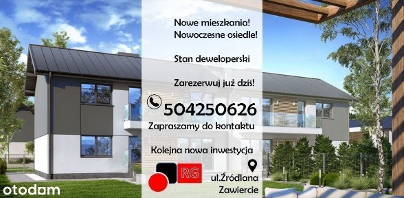 Mieszkanie na sprzedaż domy - stan deweloperski