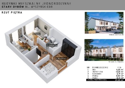 72 m² z ogródkiem, 15 min od Radzymina - nowa inwestycja!