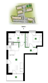 Nowe, widokowe mieszkanie na zamkniętym osiedlu - Park Kochanowskiego