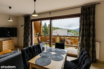 Widokowy, wyposażony apartament w Kościelisku