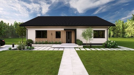 Dom w otoczeniu zieleni - 123 m², działka 1200 m², Wrząca - blisko S14